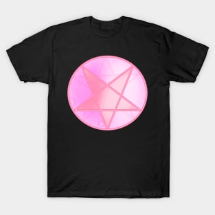 Cute Pink Pastel Pentagram T-Shirt